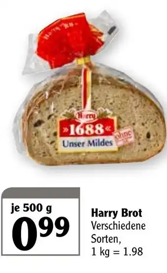 Globus Harry Brot 500g Angebot