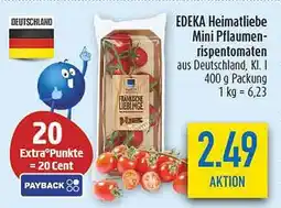 diska EDEKA Heimatliebe Mini Pflaumen- rispentomaten Angebot