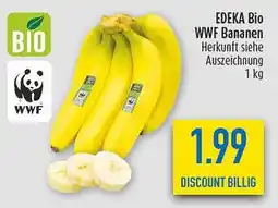 diska EDEKA Bio WWF Bananen Angebot