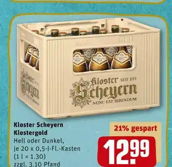 REWE Kloster scheyern klostergold Angebot