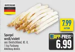 diska Spargel weiß/violett Angebot