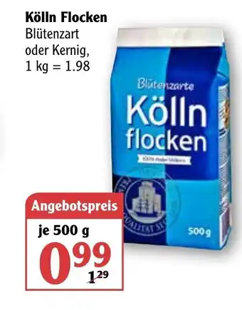 Globus Kölln Flocken 500g Angebot