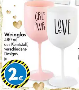 TEDi Weinglas Angebot