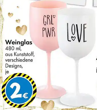 TEDi Weinglas Angebot