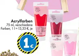 TEDi Acrylfarben Angebot