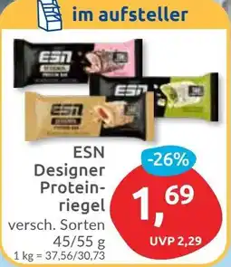 Budni ESN Designer Proteinriegel Angebot