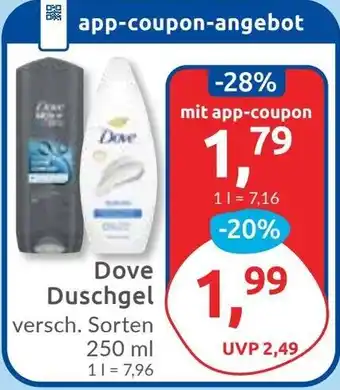 Budni Dove Duschgel Angebot