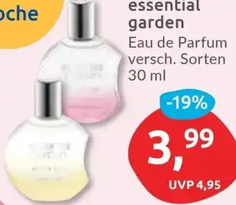 Budni essential garden Eau de Parfum Angebot