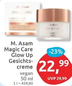 Budni M. Asam Magic Care Glow Up Gesichtscreme Angebot