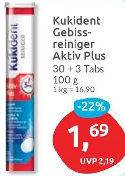 Budni Kukident Gebissreiniger Aktiv Plus Angebot