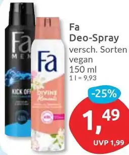 Budni Fa Deo-Spray Angebot