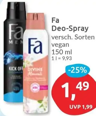 Budni Fa Deo-Spray Angebot