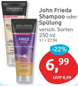 Budni John Frieda Shampoo oder Spülung Angebot