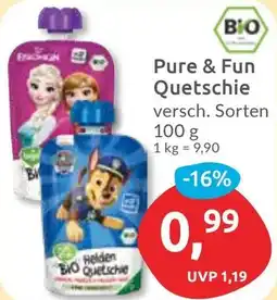 Budni Pure & Fun Quetschie Angebot