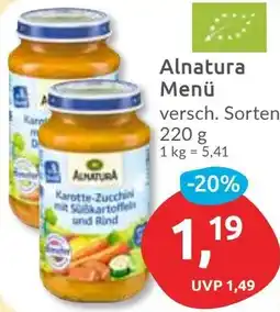 Budni Alnatura Menü Angebot