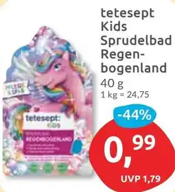 Budni tetesept Kids Sprudelbad Regenbogenland Angebot