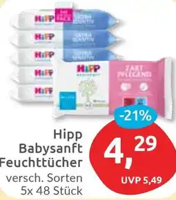 Budni Hipp Babysanft Feuchttücher Angebot