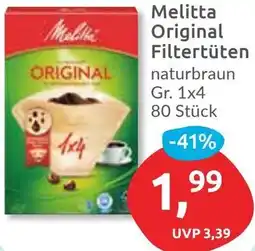 Budni Melitta Original Filtertüten Angebot