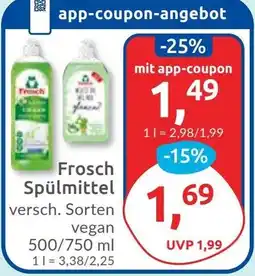 Budni Frosch Spülmittel Angebot