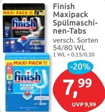 Budni Finish Maxipack Spülmaschinen-Tabs Angebot