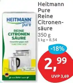 Budni Heitmann Pure Reine Citronensäure Angebot