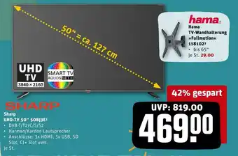 REWE Sharp uhd-tv Angebot