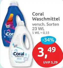 Budni Coral Waschmittel Angebot
