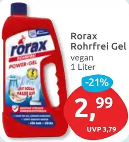 Budni Rorax Rohrfrei Gel Angebot