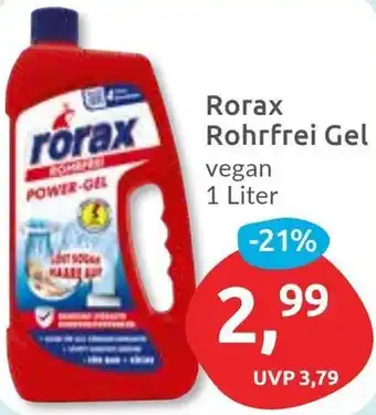 Budni Rorax Rohrfrei Gel Angebot