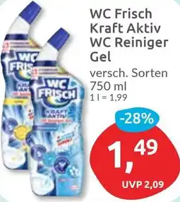 Budni WC Frisch Kraft Aktiv WC Reiniger Gel Angebot