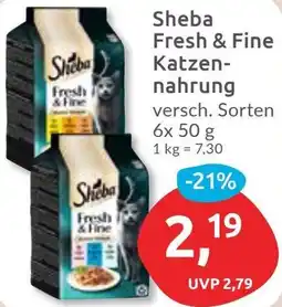 Budni Sheba Fresh & Fine Katzennahrung Angebot