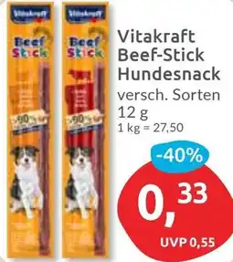 Budni Vitakraft Beef-Stick Hundesnack Angebot