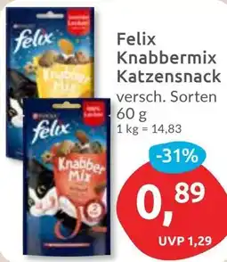 Budni Felix Knabbermix Katzensnack Angebot