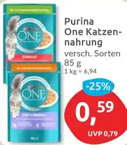 Budni Purina One Katzennahrung Angebot