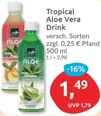 Budni Tropical Aloe Vera Drink Angebot