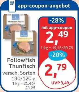 Budni Followfish Thunfisch Angebot