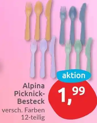 Budni Alpina Picknick Besteck Angebot