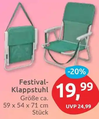 Budni Festival Klappstuhl Angebot