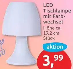 Budni LED Tischlampe mit Farbwechsel Angebot
