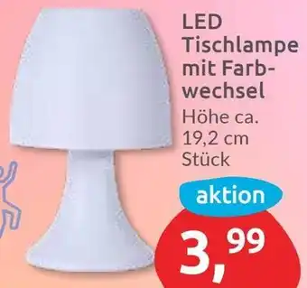 Budni LED Tischlampe mit Farbwechsel Angebot