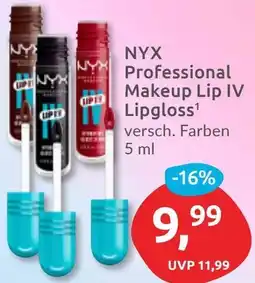 Budni NYX Professional Makeup Lip IV Lipgloss Angebot