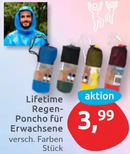 Budni Lifetime Regen Poncho für Erwachsene Angebot