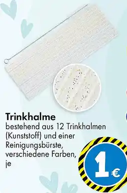 TEDi Trinkhalme Angebot
