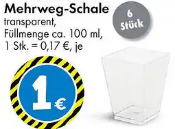 TEDi Mehrweg-Schale Angebot