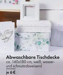 TEDi Abwaschbare Tischdecke Angebot