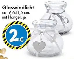TEDi Glaswindlicht Angebot
