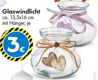 TEDi Glaswindlicht Angebot