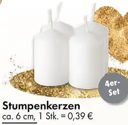 TEDi Stumpenkerzen Angebot