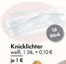 TEDi Knicklichter Angebot
