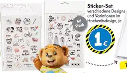 TEDi Sticker-Set Angebot